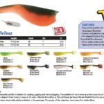 1 pk m 7 stk Westin PaddleTeez 4”