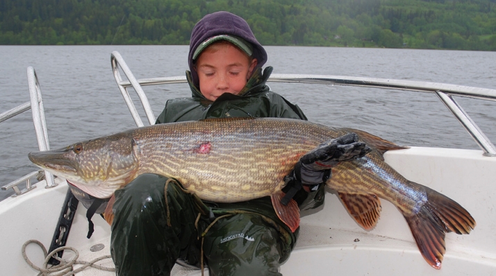 Jeff Boggs i butikk i Norge.