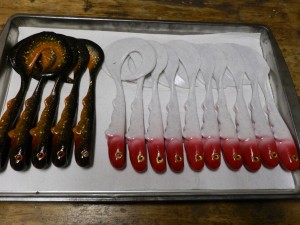 Golden shiner og red head