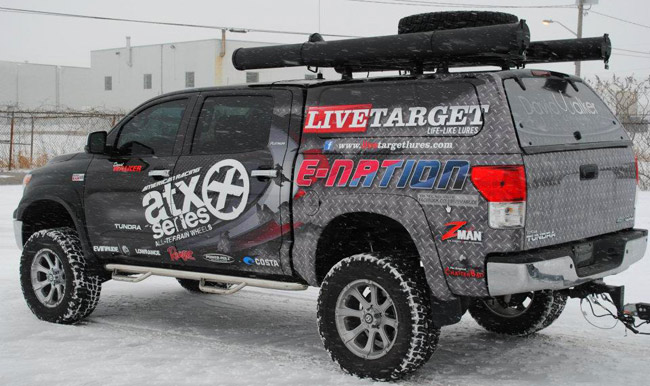 Sparer til ny fiskebil…