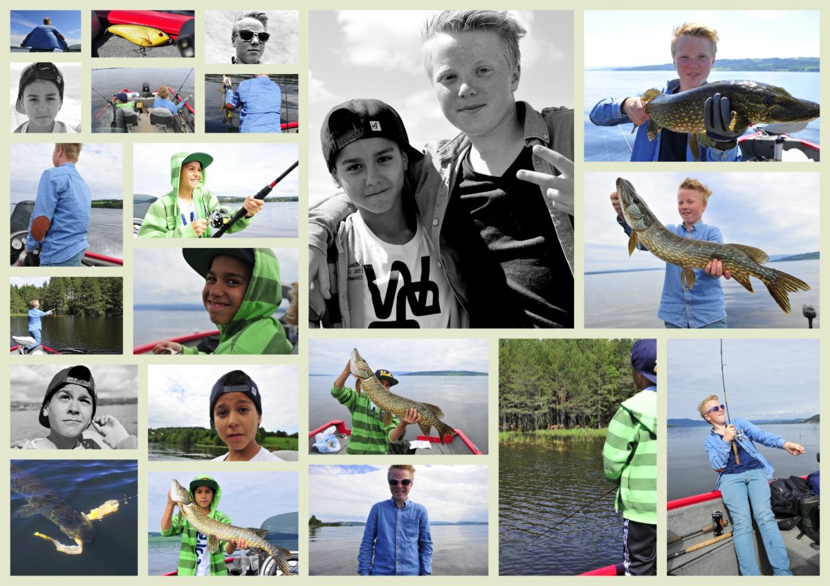 Video fra søndagens fisketur.