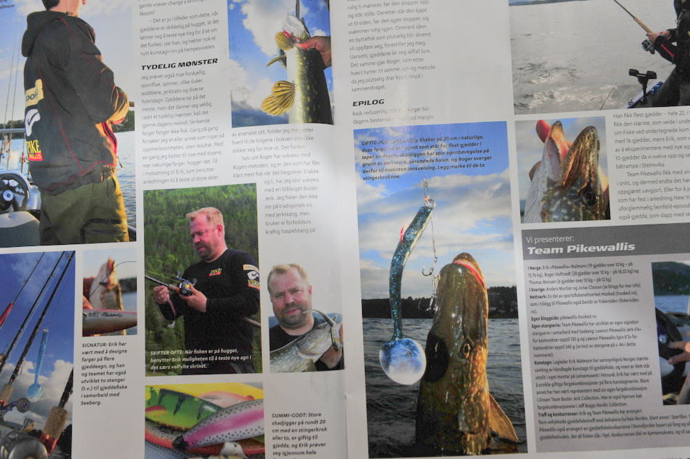 Spennende saker i sportfiskemagasiner
