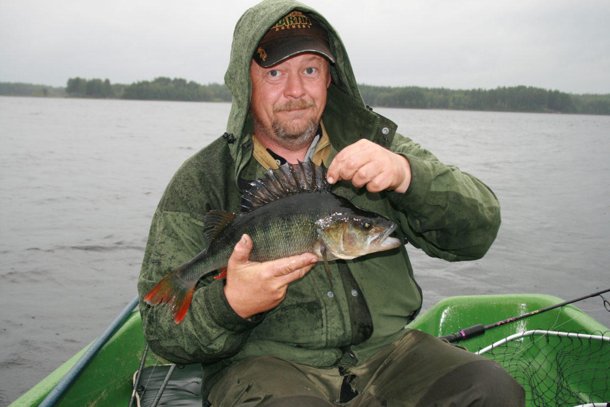 Bjørn er abborkåt :-) og top water er tingen.
