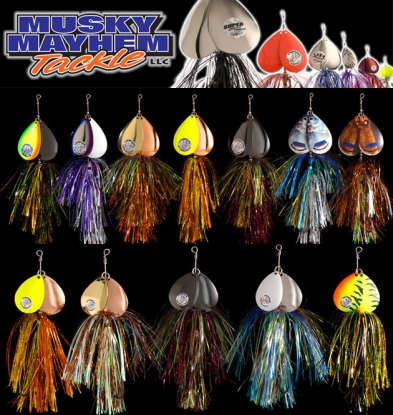 Musky Mayhem Tackle är i särklass USA´s största leverantör av Spinnerbaits.