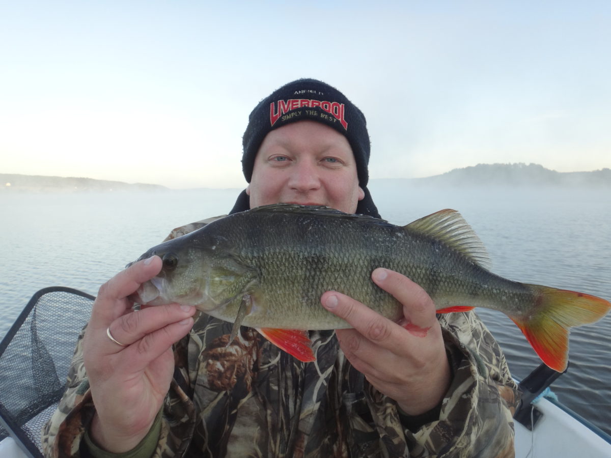Per Rune med bytter ut 5 fisk. (oktober)