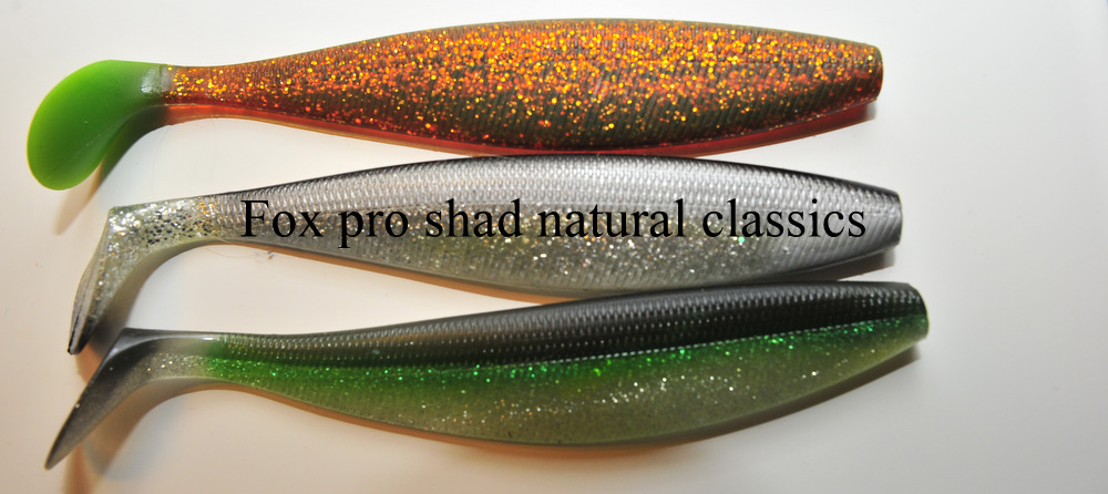 Nye farger i fox pro shad natural classics
