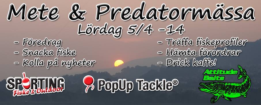 Fiske mässa på AttitudeBaits Örebro