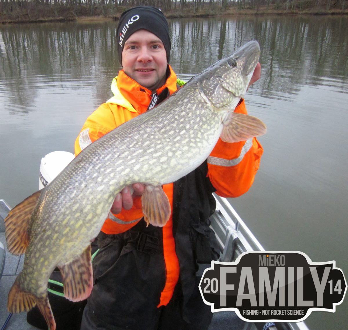 Sebastian Åkerman med en flott 7+ fisk (Januar)