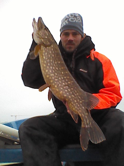 Joakim Berglund men en 6 kgs.