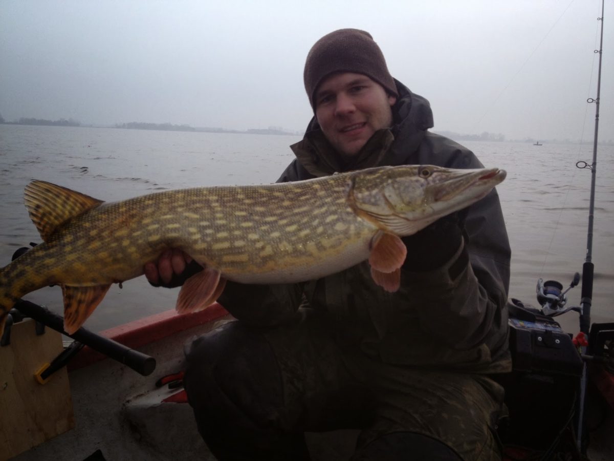 Jonas Reeh med en flott 6+ fisk