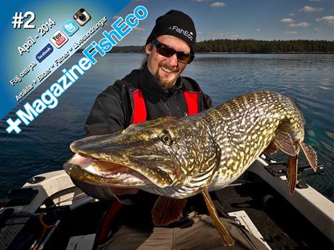 +MagazineFishEco No 2 2014 &laquo;Gäddspecial&raquo; ute NU!