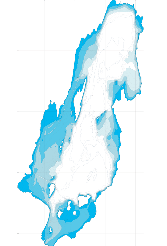 Dybdekart.no med oppdatert kart for Steinsfjorden