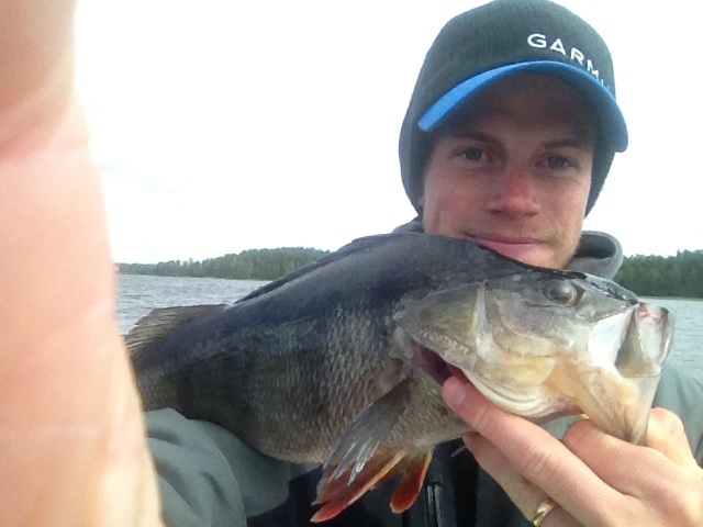 1. innmelding 10 fisk. Et snitt på over 1kg