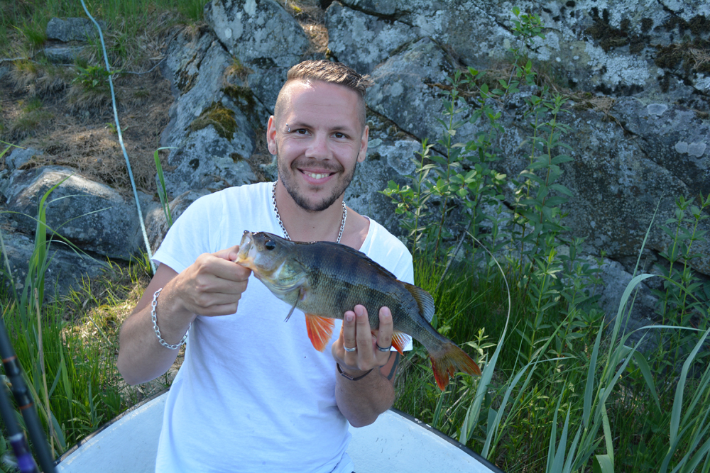 Stefan Öberg med en flott borre :-)