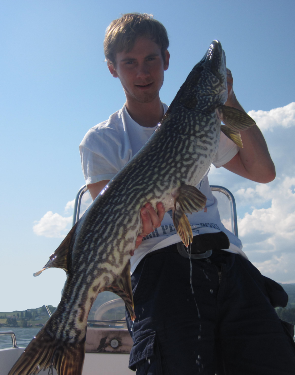Morten med en fin 8+