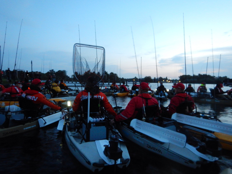 Dan Andre Aarsvold er med i  VM i fiske fra kajakk.