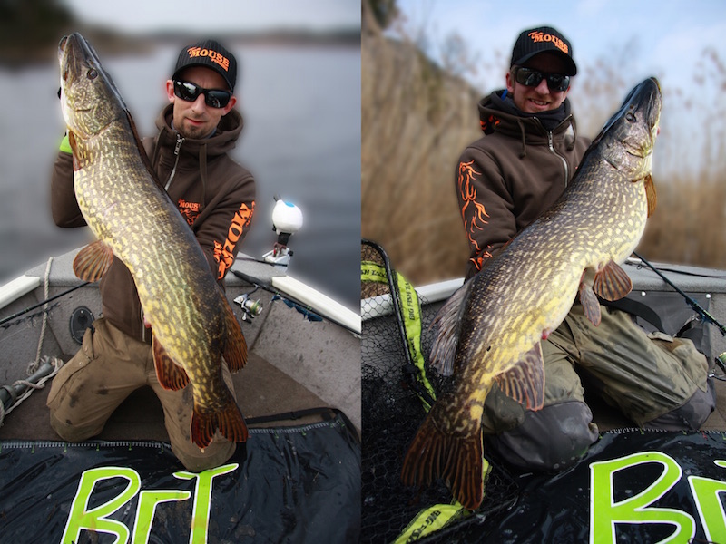 Tony Mouse ock Ante Andersson med hver sin  grym pike!