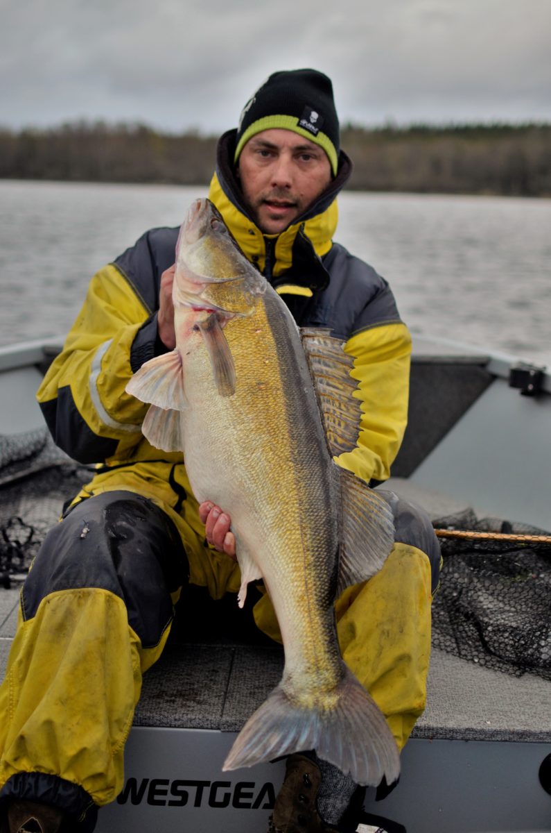 Tufft fiske med mycket känslor.