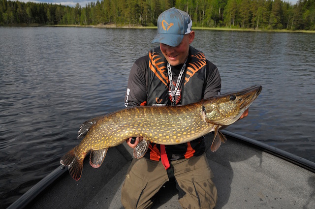 Ole Marius Hjort med sin 50´ende gjedde over 10kg…