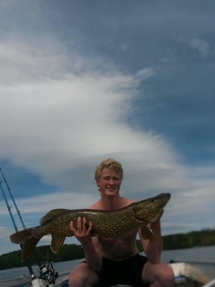 Nils Gedde med ännu en gjedde :)