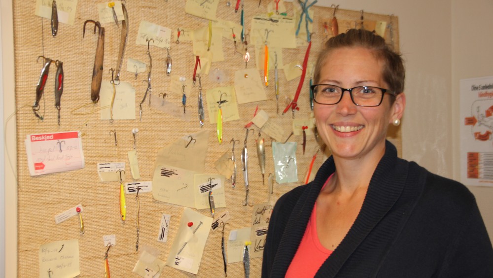 Her er fiskernes «Hall of Fame» (FOTO: STIAN WÅSJØ SIMONSEN / NRK)