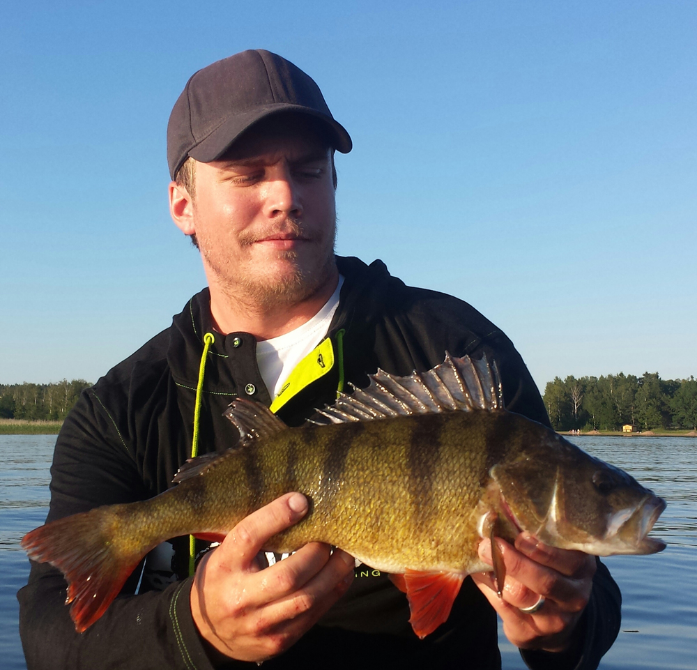 Oskar Forsberg ångar på