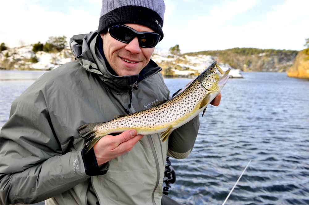 Ringteez C5 shallow rigget for SØ fiske med undervannsfilm.