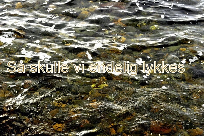 Tur nummer 5 ga uttelling ! Jeg måtte spontan klemme på en fremmed mann.