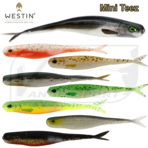 Westin-Mini-Teez-127cm-Gummikoeder-V-Schwanz