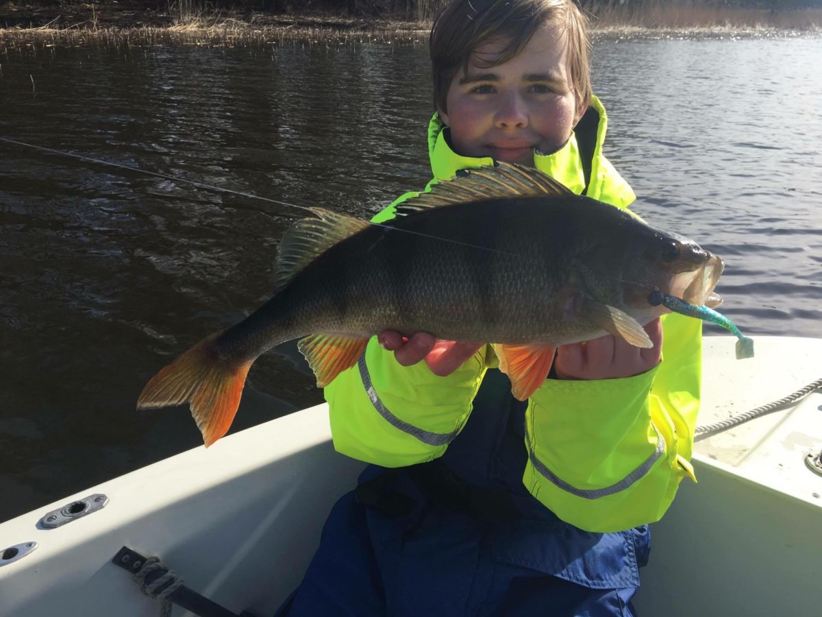 Johan Larsson med ny abbor pb.