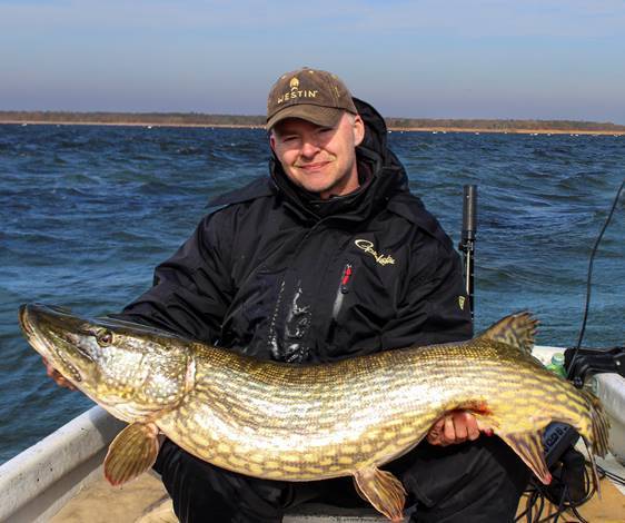 Klaus Vestergaard med 40,5 kg gjedde fordelt på 4.stk.