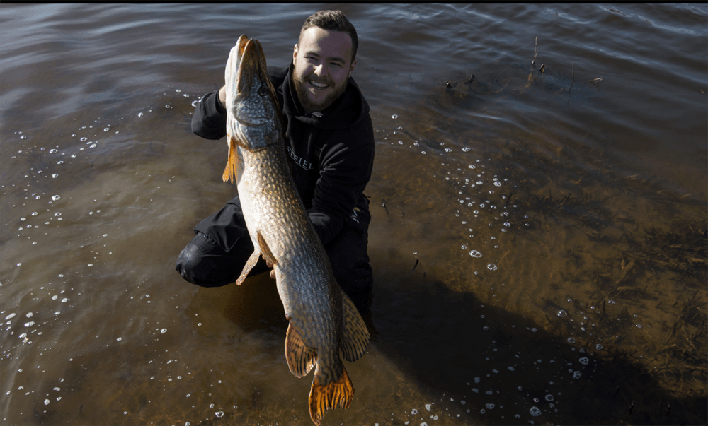 Alexander Söderling berättar om spännade fångster.