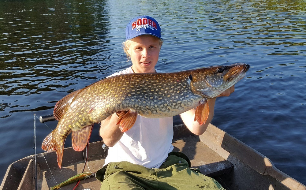 Joel  Eriksson med 7+
