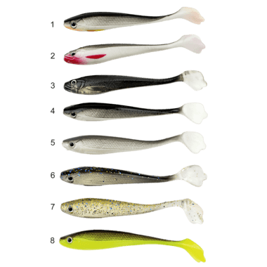 Tøff liten abborshad behr power flip pooldemo