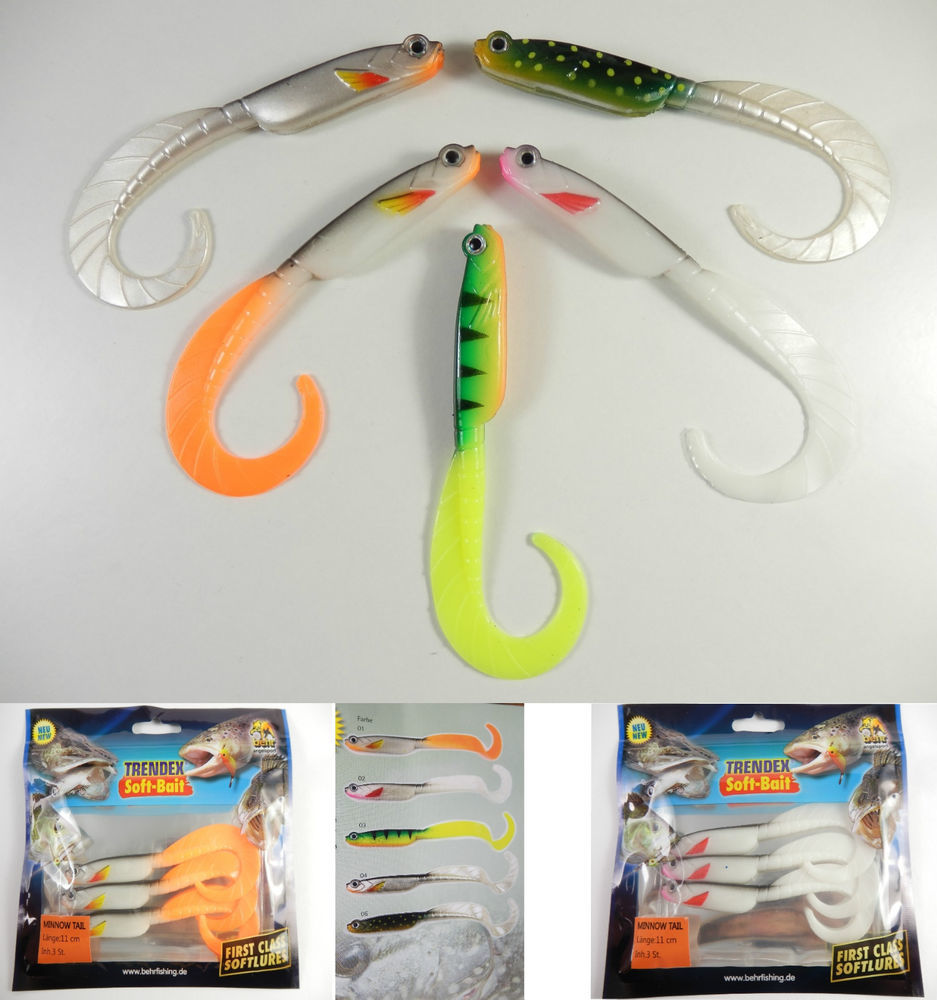 Trendex minnow tail pooldemo.