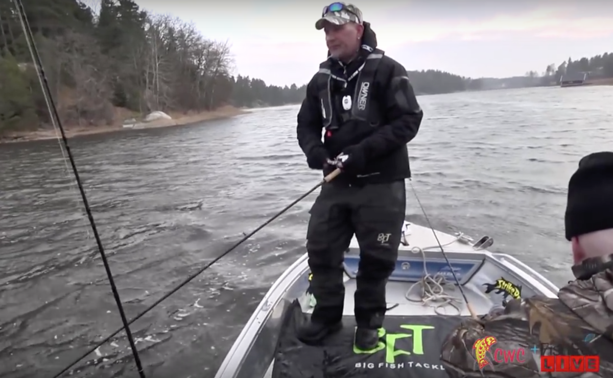 Vårfiske efter gädda med Stefan «Trumman» Trumstedt. FishEco LIVE…