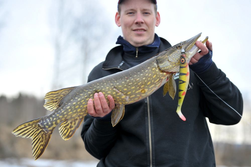 Rick med sin første inn i konkurransen.