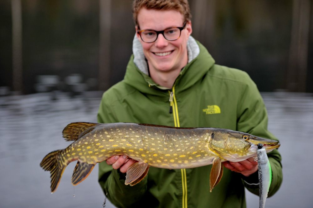 DET ble et utrolig BRA FISK når vi først fant den.