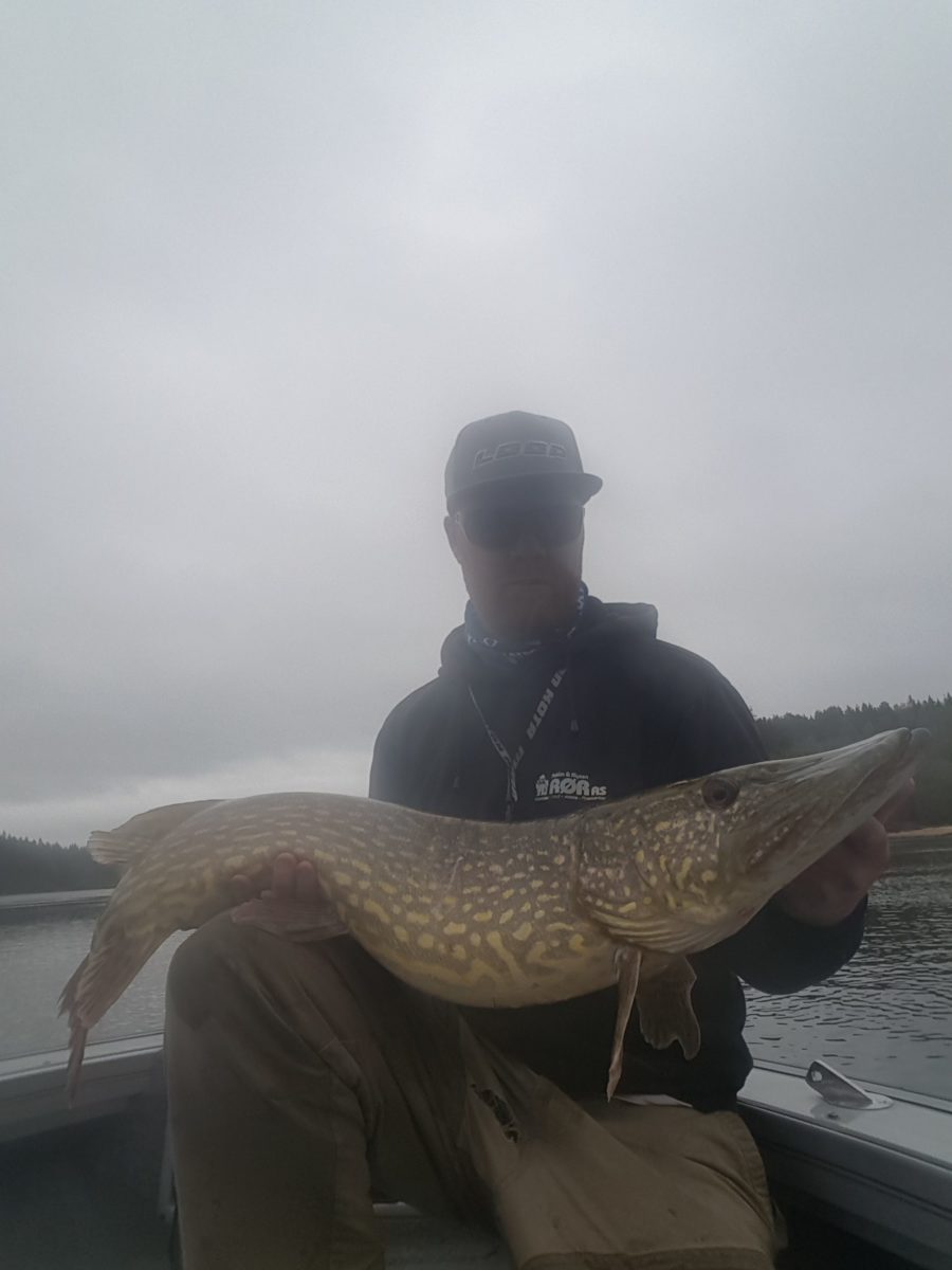 Raymond Svendsen med sin første å garantert ikke siste innmelding.