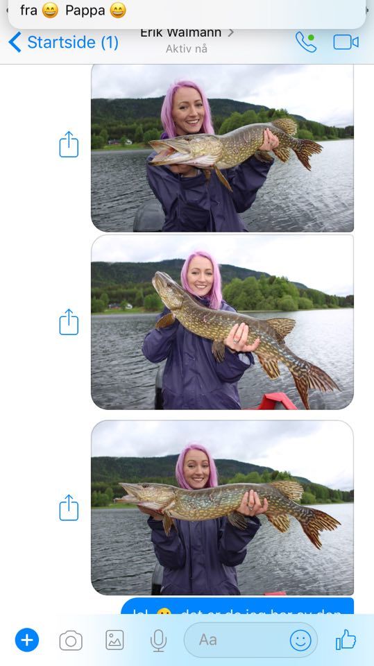 Gøy med jenter som melder inn. Her har vi Tone Villjenta Brustad med sitt første bidrag.