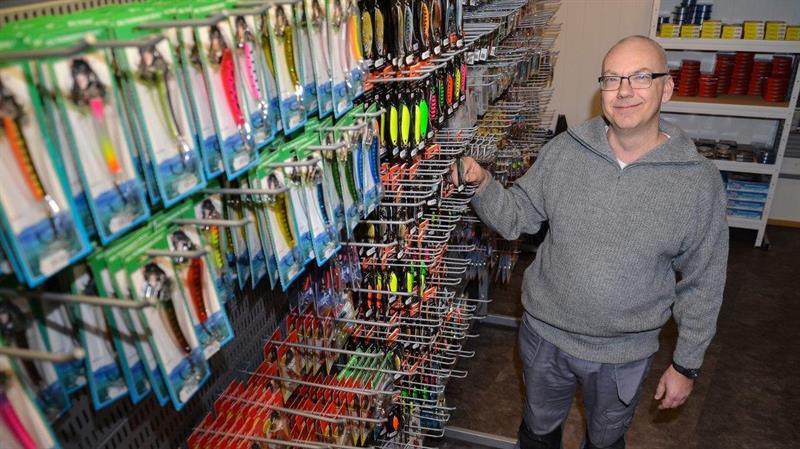 Fiskelukke på Elverum vil satse mer på abbor og gjedde. Vi ønsker Allan lykke til.