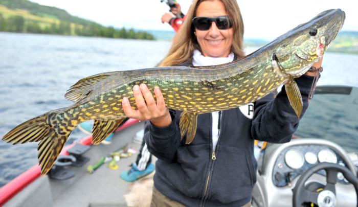 Kristin Roos Aas melder inn sin andre gjedde!