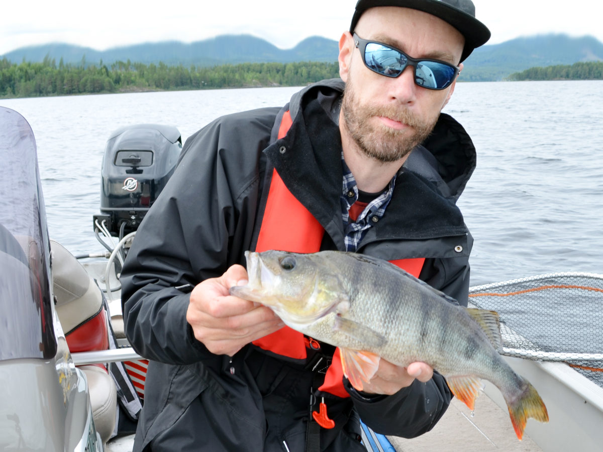 Michael med en snitt på 835 gram på sine 10 fisker.