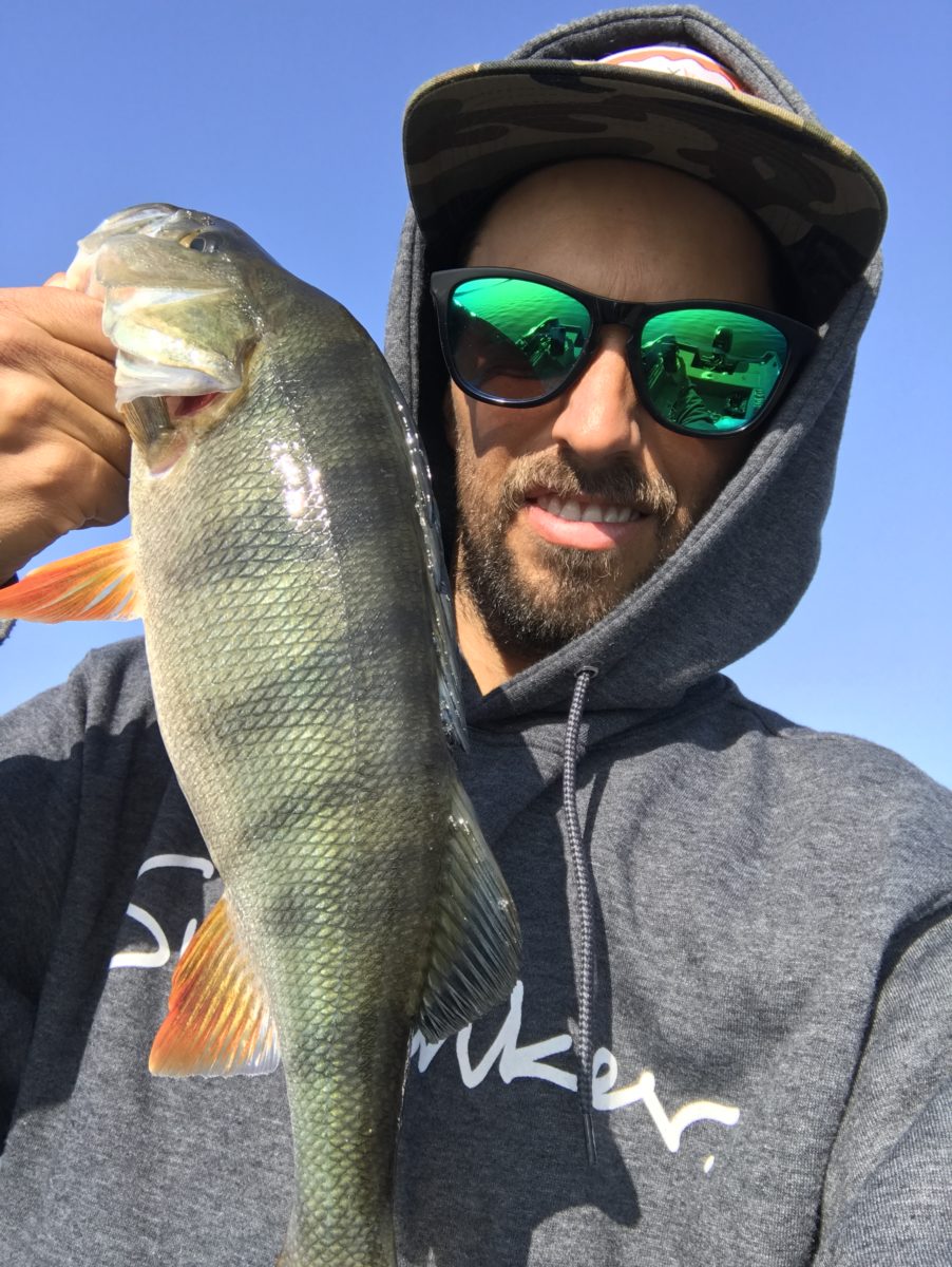 Anders Kurud melder inn abbor!