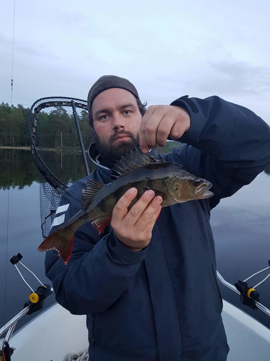 Joacim Ottesen melder inn abbor