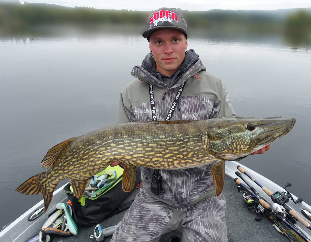 10+ gjedde for Fredrick Evensen!