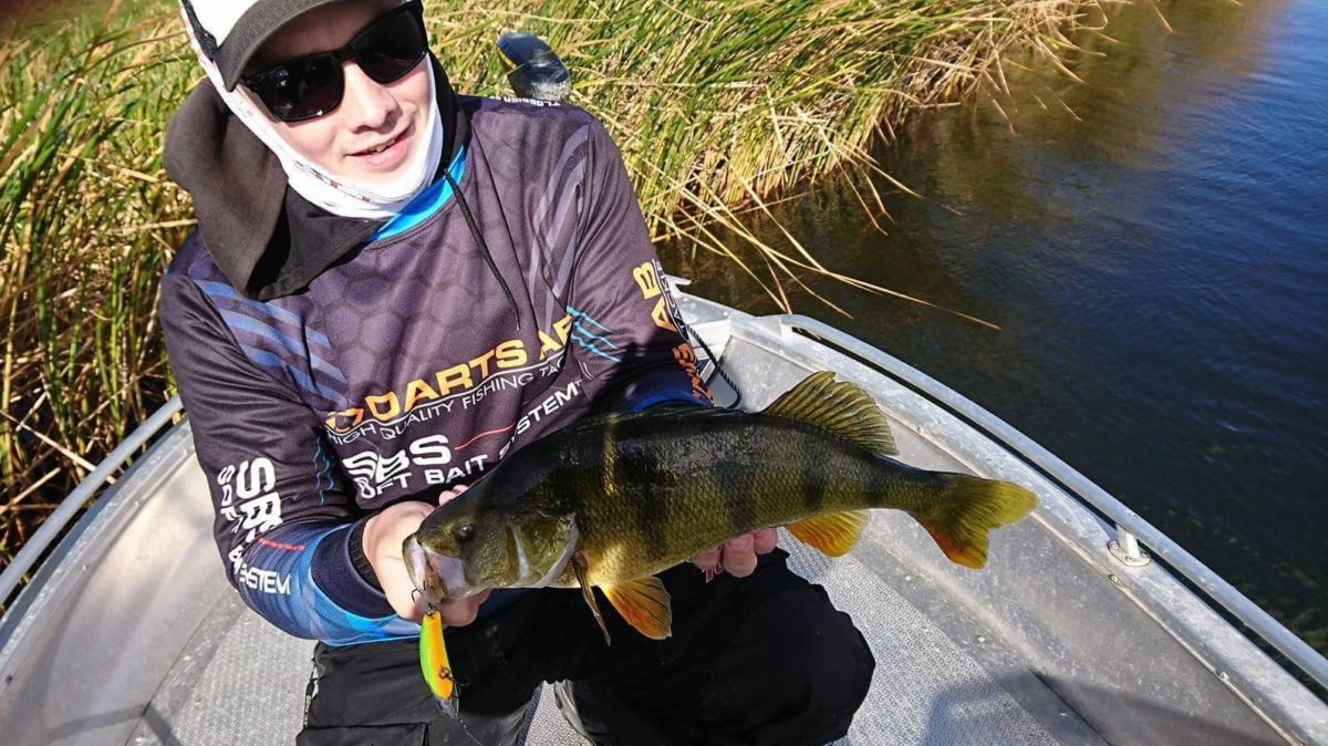 Äntligen fiskedags.
