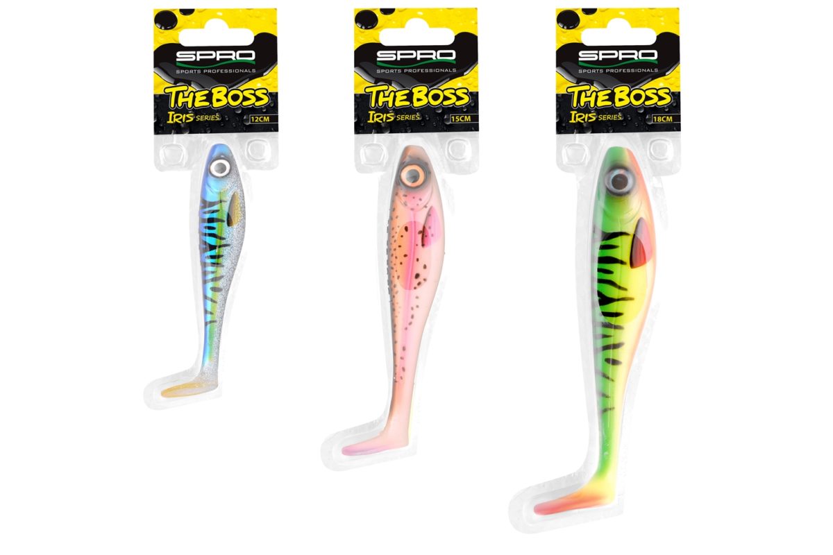 Iris the Boss. En ny shad fra Spro som leveres av Wiggler.  Jævlig fin gange……