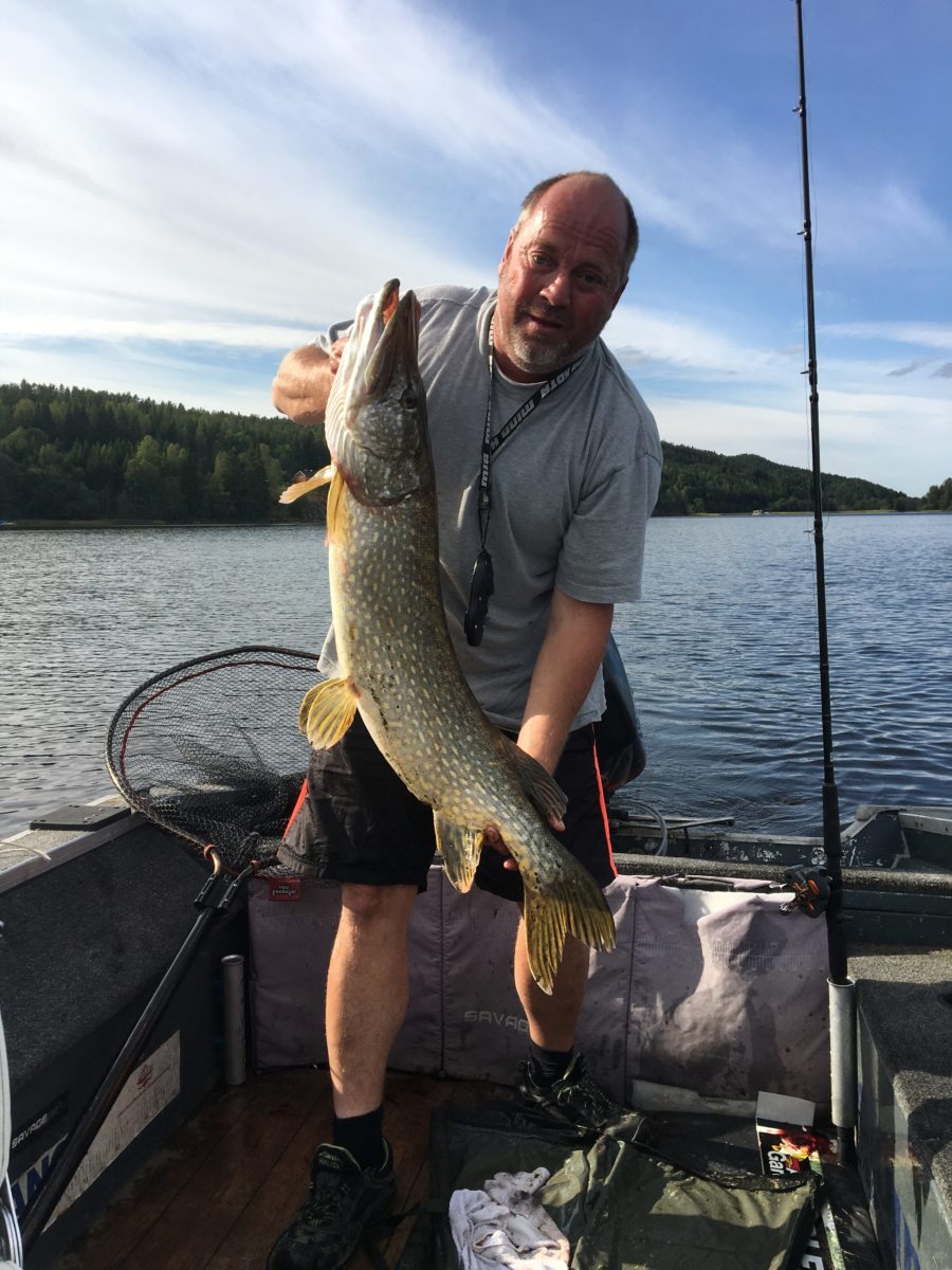 Herlige Jan Erik. Ny gjedde inn i konkurransen.