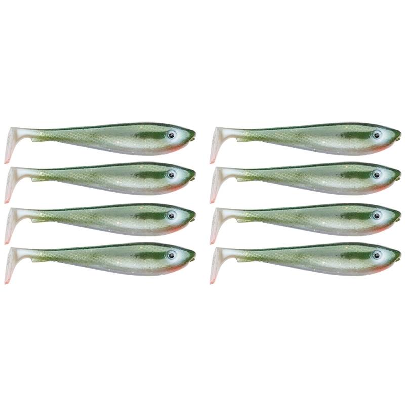 Lexe liker och flekse, nu har han testet ut 9cm mcrubber shad,